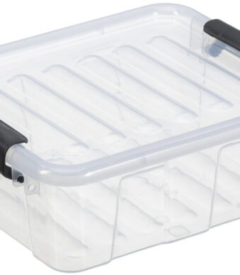 Doorzichtige opbergdoos, 1,5 liter