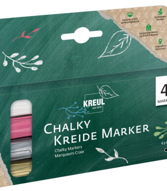 KREUL Krijtmarkers Medium 4-delig