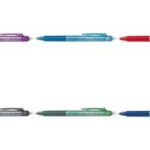 PILOT Frixion Ball Clicker uitwisbare gel roller 0,5 mm paars