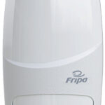 Fripa zeepdispenser 0,5 liter wit kunststof wandmontage