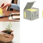 Post-it Zelfklevende memoblaadjes Recycling Z-Notes, 76 x 76 mm, geel