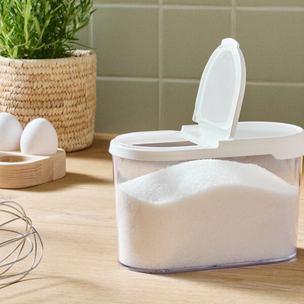 Smartstore voorraadbus Flip met schenktuit, 1,1 liter