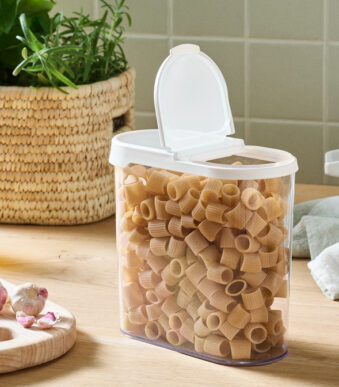 Smartstore Flip voorraadbus met schenktuit, 1,7 liter