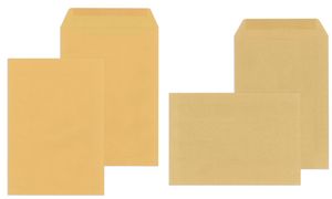 MAILmedia verzendtassen E5 natronkraft, zonder venster, 90 g/m²