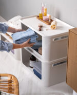 Smartstore Module opbergbox met deksel, 55 liter, wit