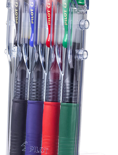 PILOT Gelpennen G2 07 Set2Go, 4 stuks in etui