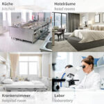 HYGOCLEAN Allesdoek Tetra Premium, viscose/PP, wit