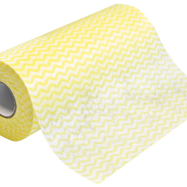 HYGOCLEAN afwas- en schoonmaakdoek ECO op rol, geel