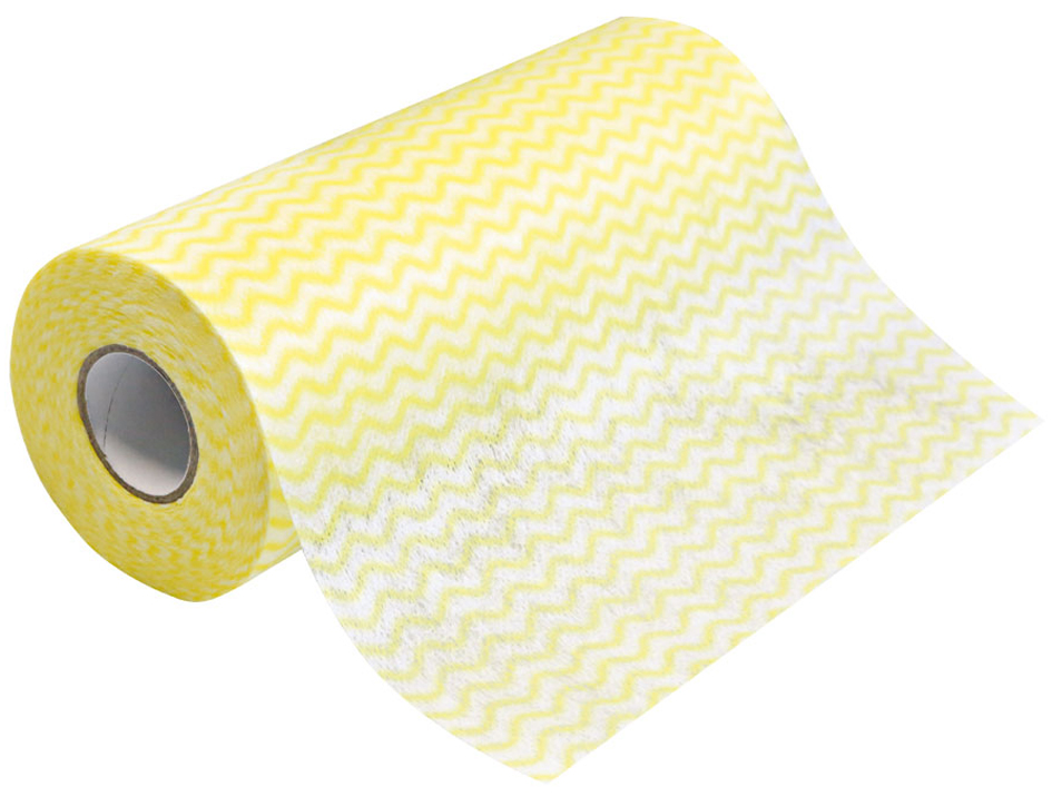 HYGOCLEAN afwas- en schoonmaakdoek ECO op rol, geel HYGOCLEAN afwas- en schoonmaakdoek ECO op rol, geel