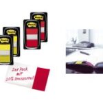 Post-it Index markers, 25,4 x 43,2 mm, geel, voordeelverpakking