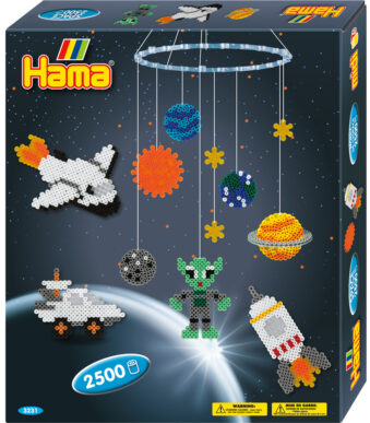 Hama Strijkkralen Midipack 'Ruimtemobiel', Cadeauverpakking