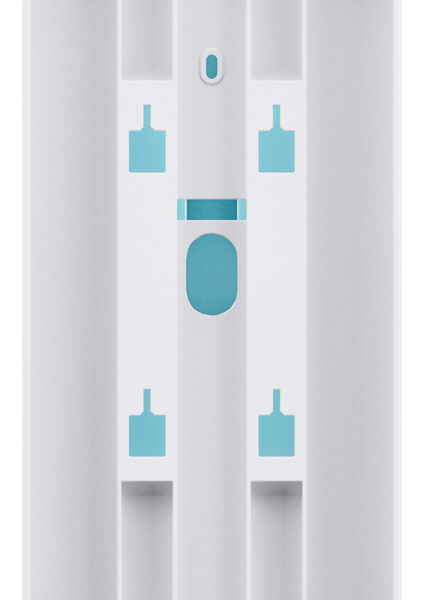 Satino toiletpapierdispenser voor losse vellen wit