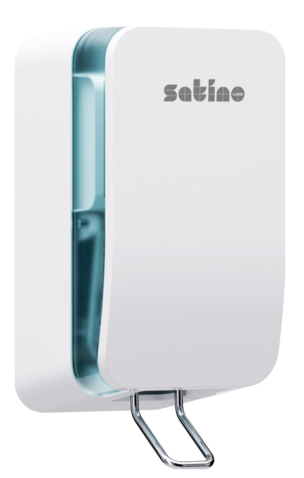 Satino zeepdispenser met pompfunctie 500ml wit Satino zeepdispenser met pompfunctie 500ml wit