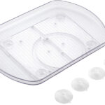 Metaltex Loop draaiplateau, kunststof, transparant