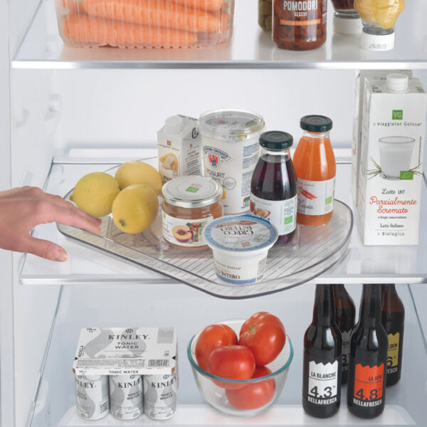 Metaltex Loop draaiplateau, kunststof, transparant