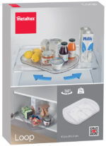 Metaltex Loop draaiplateau, kunststof, transparant