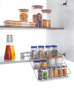 Metaltex kruidenrek Up & Down, 3 etages, zilverkleurig