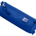 Oxford raamzweeper, polyester, rond, groot, blauw