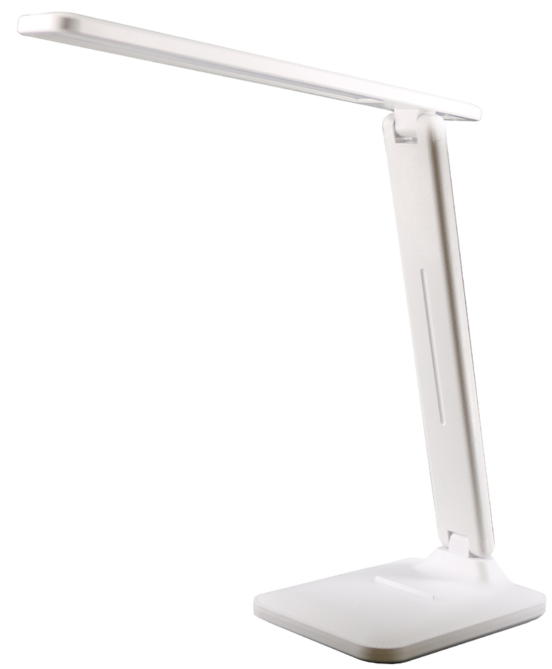UNiLUX HALO oplaadbare LED-bureaulamp met standaard, wit UNiLUX HALO oplaadbare LED-bureaulamp met standaard, wit