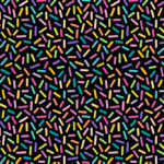 SUSY CARD cadeaupapier Sprinkles black op rol