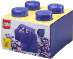 LEGO Opbergbox Storage Brick 4 Glitter, paars