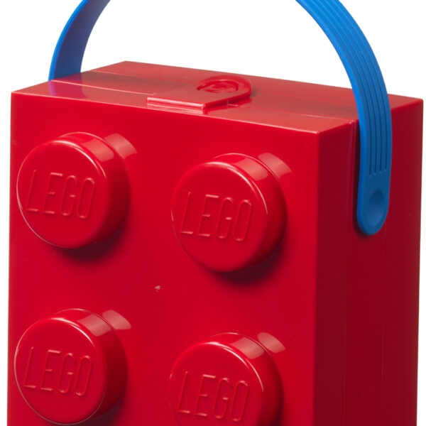 LEGO Broodtrommel met draaggreep, rood