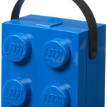 LEGO Broodtrommel met draaggreep, blauw
