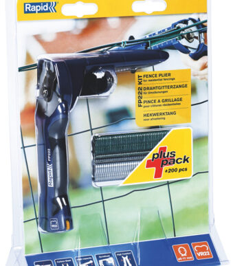 Rapid hektang FP222 blauw inclusief 200 ringnieten VR22