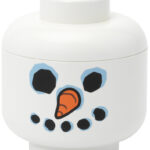 LEGO Mini Opbergdoos Hoofd Sneeuwpop, 360 ml
