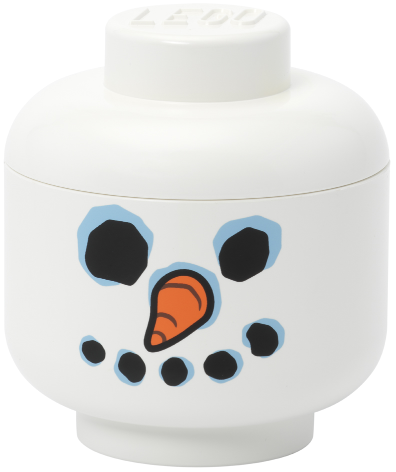 LEGO Mini Opbergdoos Hoofd Sneeuwpop, 360 ml LEGO Mini Opbergdoos Hoofd Sneeuwpop, 360 ml
