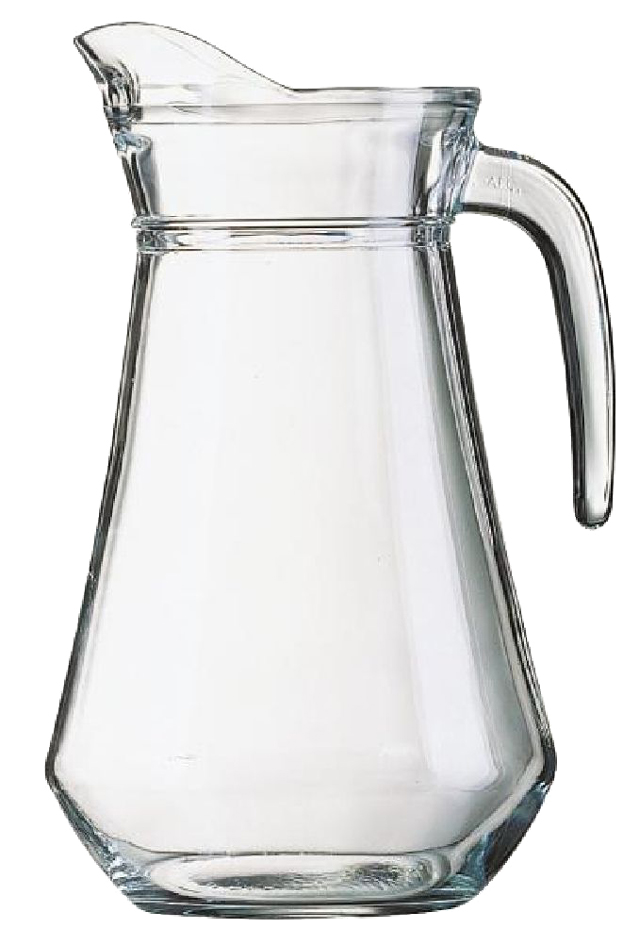 Esmeyer Arcoroc glazen kan ARC, zonder deksel, 1,0 liter Esmeyer Arcoroc glazen kan ARC, zonder deksel, 1,0 liter