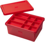 LEGO Sorteer- en opbergbox Sort & Store Medium, rood