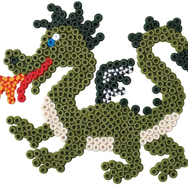 Hama kralenbordjes midi 'Draak', in doos