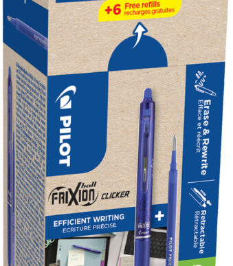 PILOT Gelroller FRIXION BALL CLICKER 07 BONUS PACK