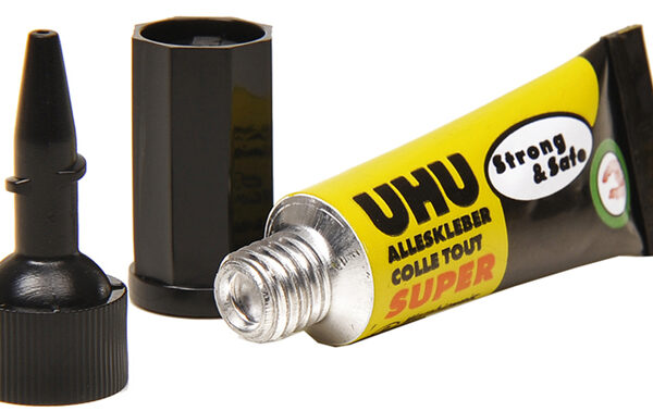 UHU Alleslijm Super Strong & Safe Mini tubes, 3 stuks à 1 gram