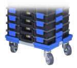 Allit transportroller EuroPlus Roll it blauw 300 kg draagkracht