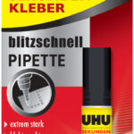 UHU sekundenlijm pipet blitssnel, 3 g