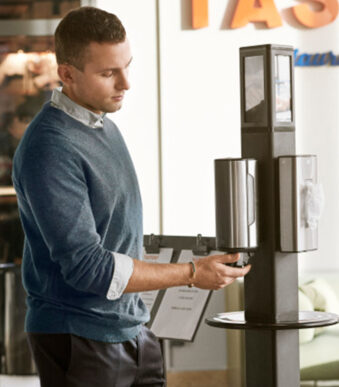 Tork Zeepverdeler Imagestreep, Roestvrij Staal