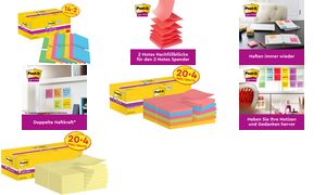 Post-it Super Sticky Z-Notes zelfklevende notitieblokjes, 76 x 76 mm, 24 blokjes