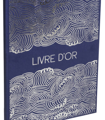 EXACOMPTA gastenboek Japan, 220 x 270 mm, blauw