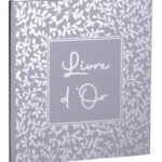 EXACOMPTA gastenboek AutentiK, 190 x 210 mm, blauwgrijs