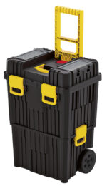 Allit gereedschapskoffer McPlus Mobile >P< 26 met trolley zwart/geel