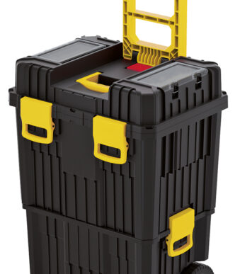 Allit gereedschapskoffer McPlus Mobile >P< 26 met trolley zwart/geel