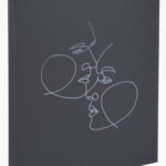 Exacompta gastenboek, 220 x 270 mm, zwart