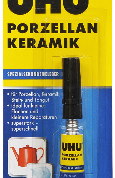 UHU sekundenlijm porselein keramiek, 3 g tube