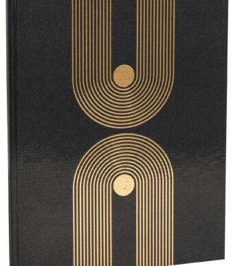 EXACOMPTA gastenboek Graphik 220 x 270 mm zwart