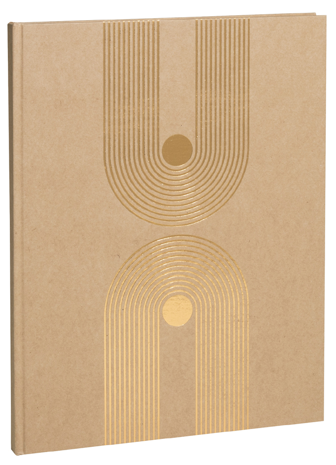 EXACOMPTA gastenboek Graphik, 220 x 270 mm, kraft EXACOMPTA gastenboek Graphik, 220 x 270 mm, kraft