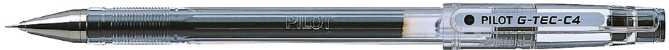 Pilot Gelroller G-TEC-C4, zwart, lijndikte: 0,2 mm