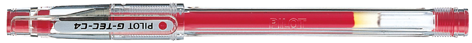 PILOT gel rollerpen G-TEC-C4 rood 0,2 mm