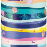 BIC Kugelschreiber 4 Colours balpennen, 8 stuks in metalen doos